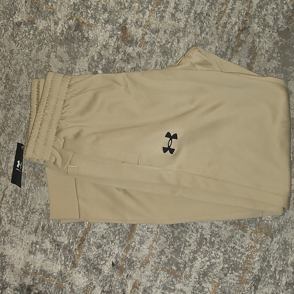Men's Armour Fleece Jogger Pants Medium - Picture 4 of 8